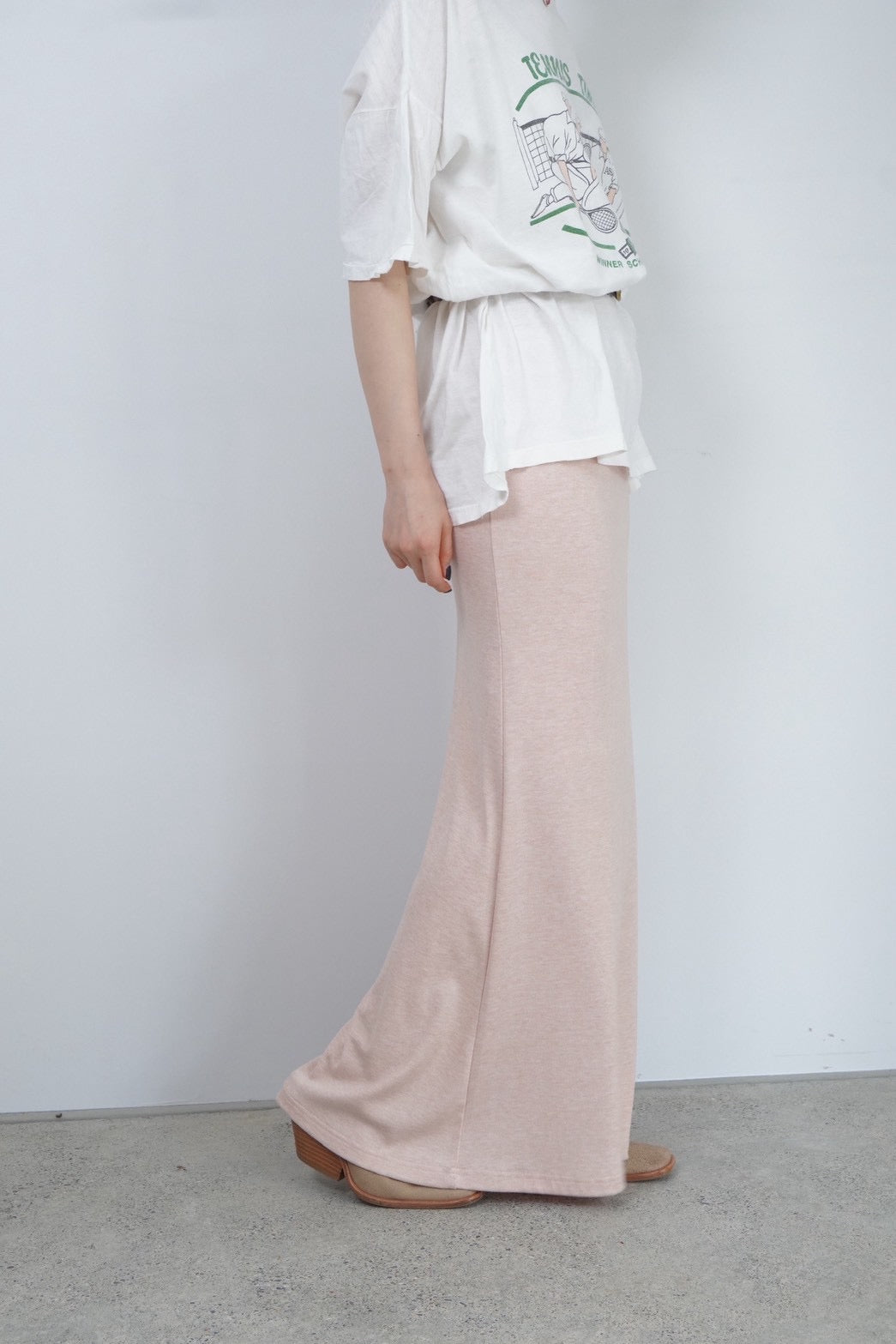 HOU basic maxi skirt