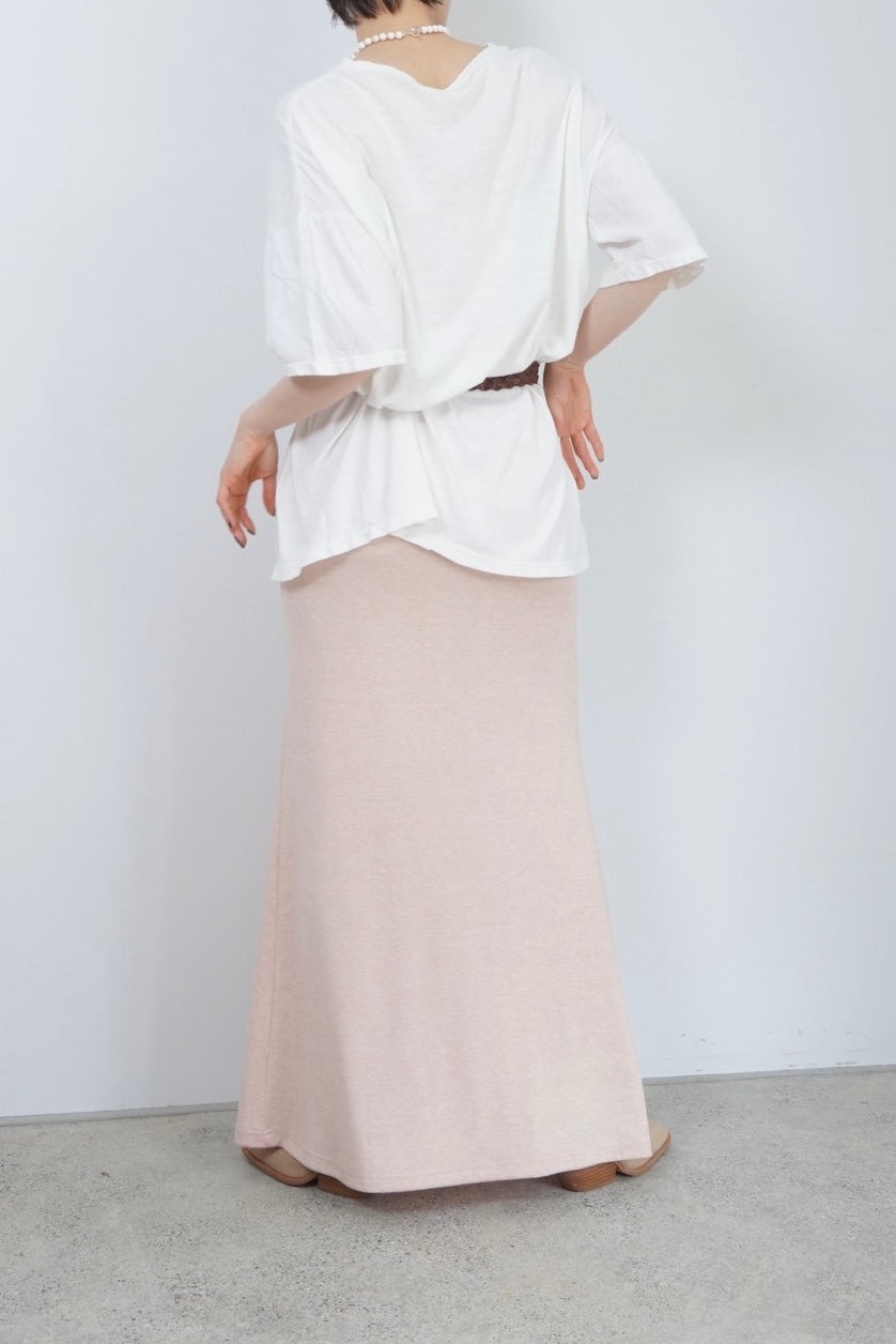 HOU basic maxi skirt