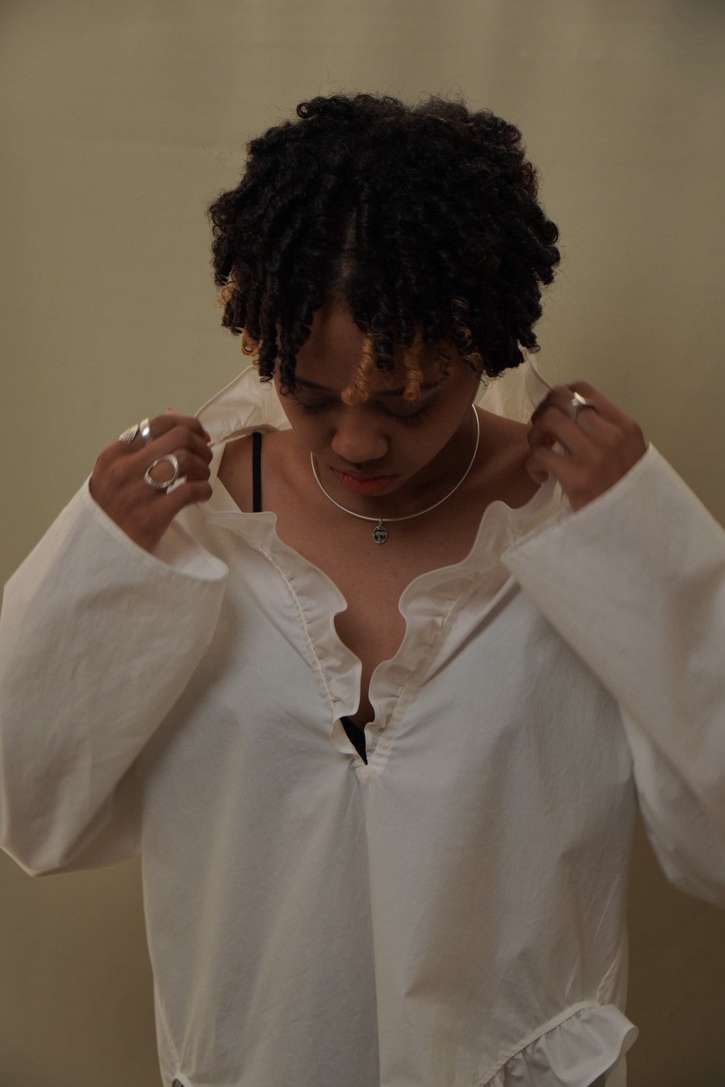 Hesitation Silver choker