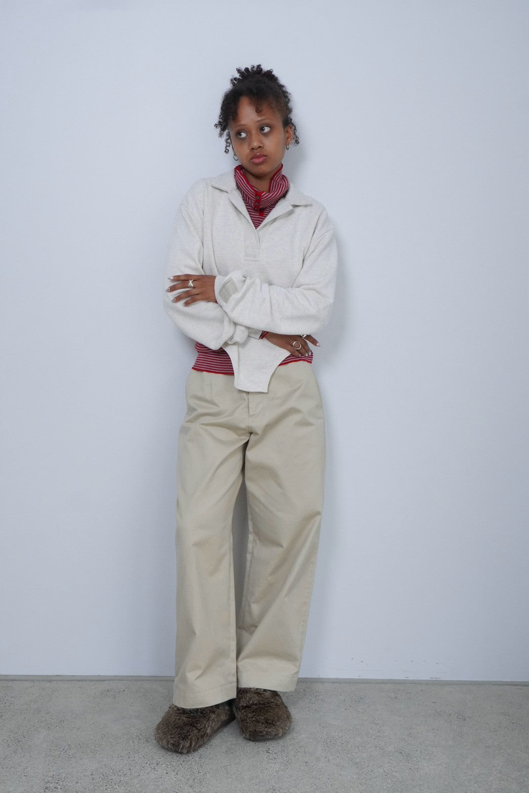 POLLEN VINTAGE SKIPPER POLO TOPS