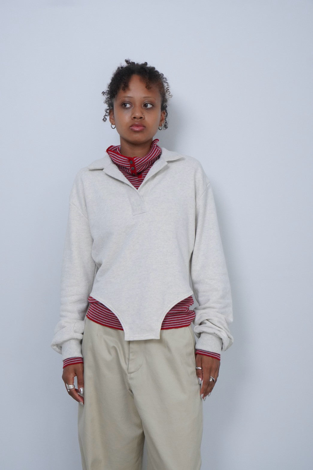 POLLEN VINTAGE SKIPPER POLO TOPS