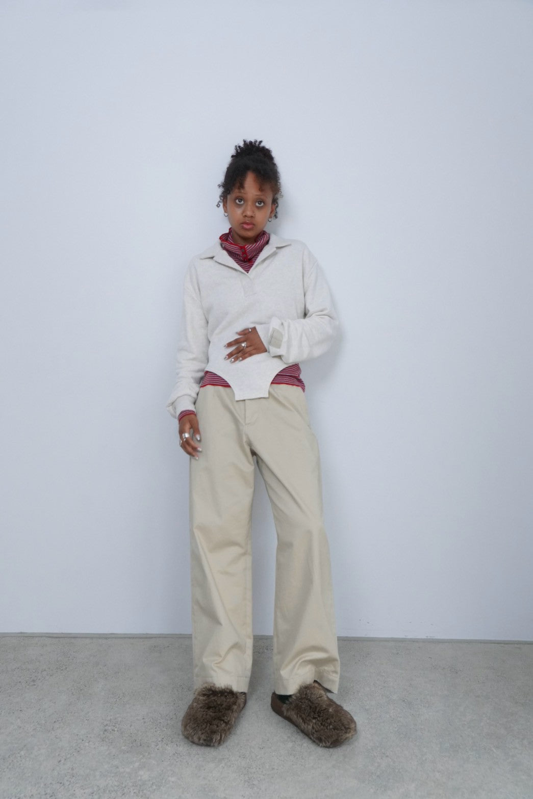 POLLEN VINTAGE SKIPPER POLO TOPS