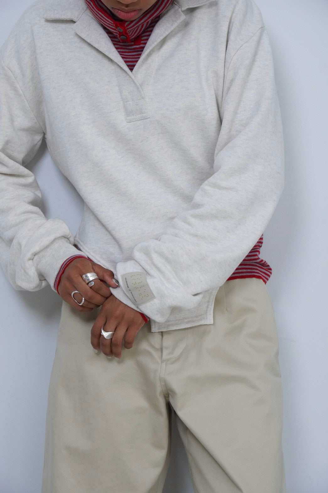 POLLEN VINTAGE SKIPPER POLO TOPS