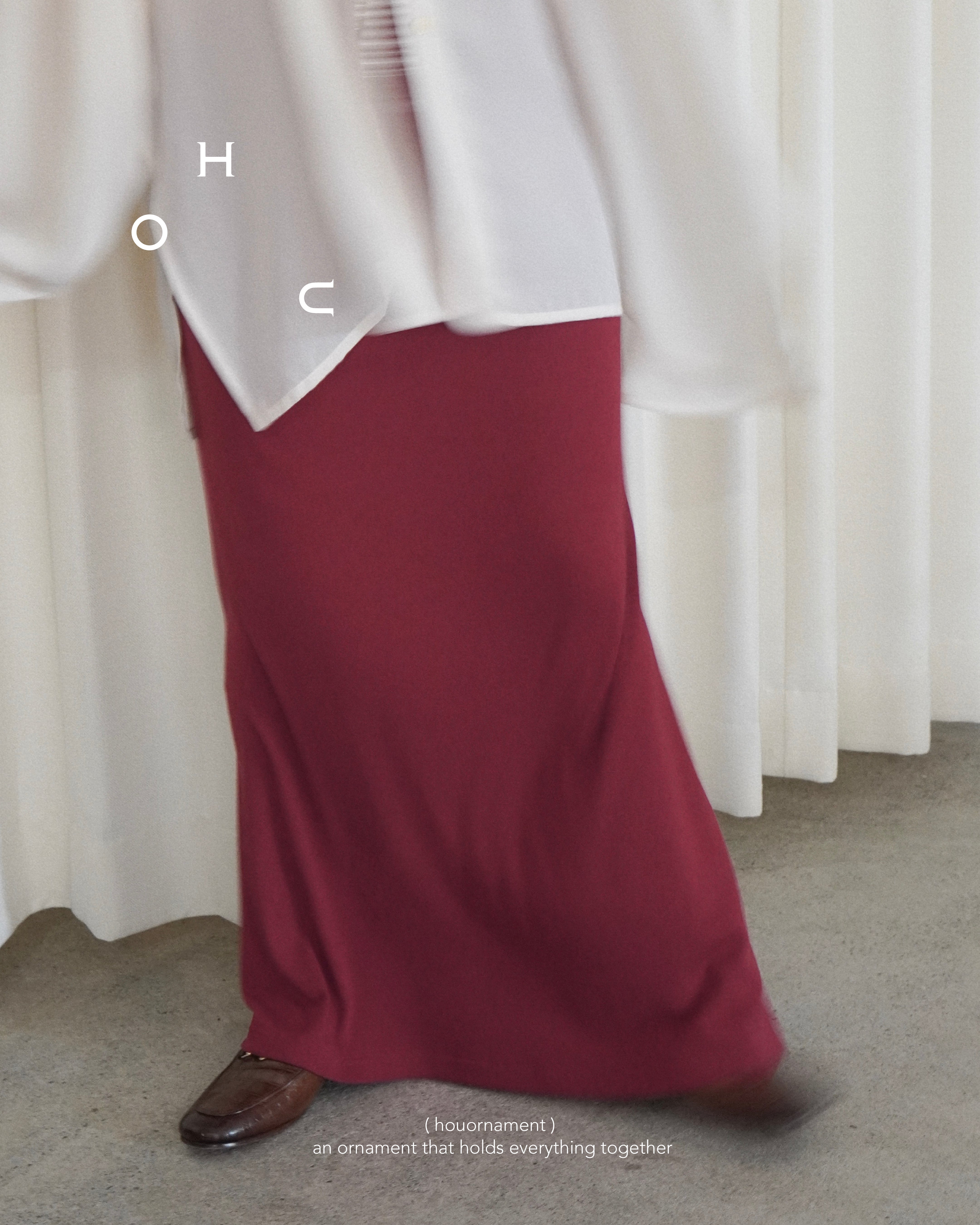 小物 pollen vintage / HOU wrap skirt HOU WRAP SKIRT – POLLEN